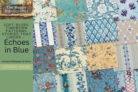 Echoes in Blue: Curating History with Antique Journal Papers