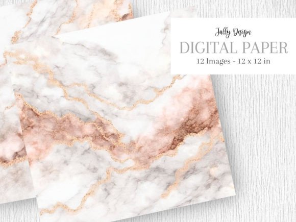 Elegant Alcohol Ink and Raw Marble: A Designer's Dream
