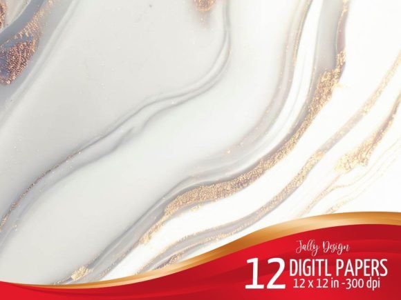 Elegant White Marble Digital Paper: A Designer's Secret Weapon