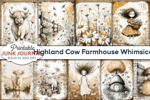 Highland Cow Farmhouse Whimsical Junk: A Creative's Guide