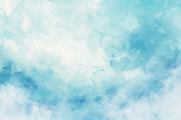 Light Blue Watercolor Background: A Versatile Design Asset