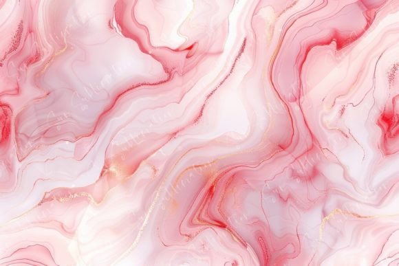 Pink Marble Swirls: A Touch of Luxury for Modern Design