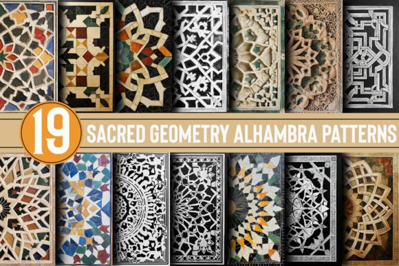 Unlocking Timeless Design with Sacred Geometry Alhambra Patterns