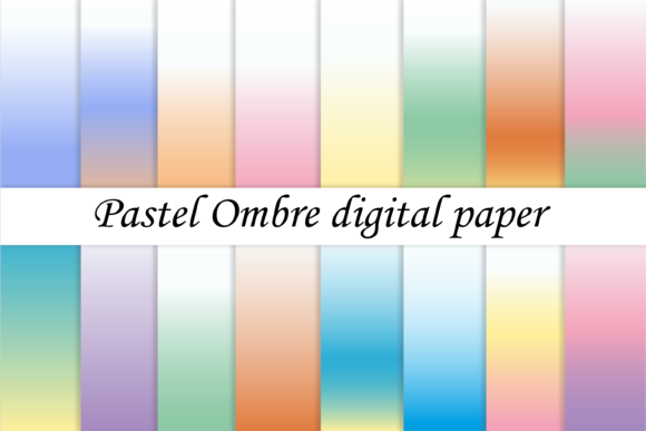 Unlocking Visual Flow: The Power of Ombre Digital Paper Gradient Backgrounds